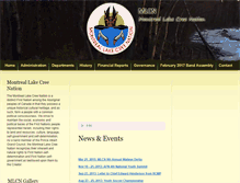 Tablet Screenshot of mlcn.ca